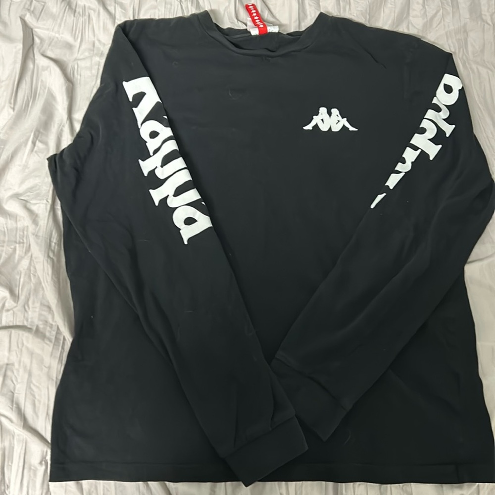 selling a L size long sleeved shirt. KAPPA